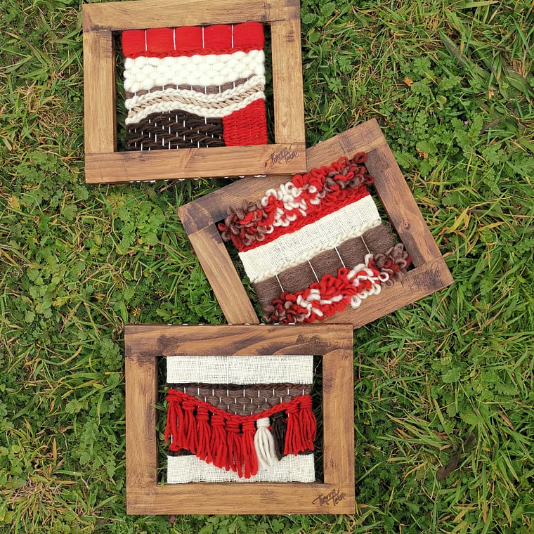 Telares Decorativos 30 x 25  1