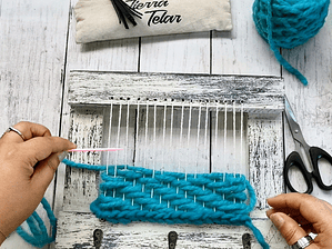 VIDEO Punto Espiga o Zig Zag (parte 1)