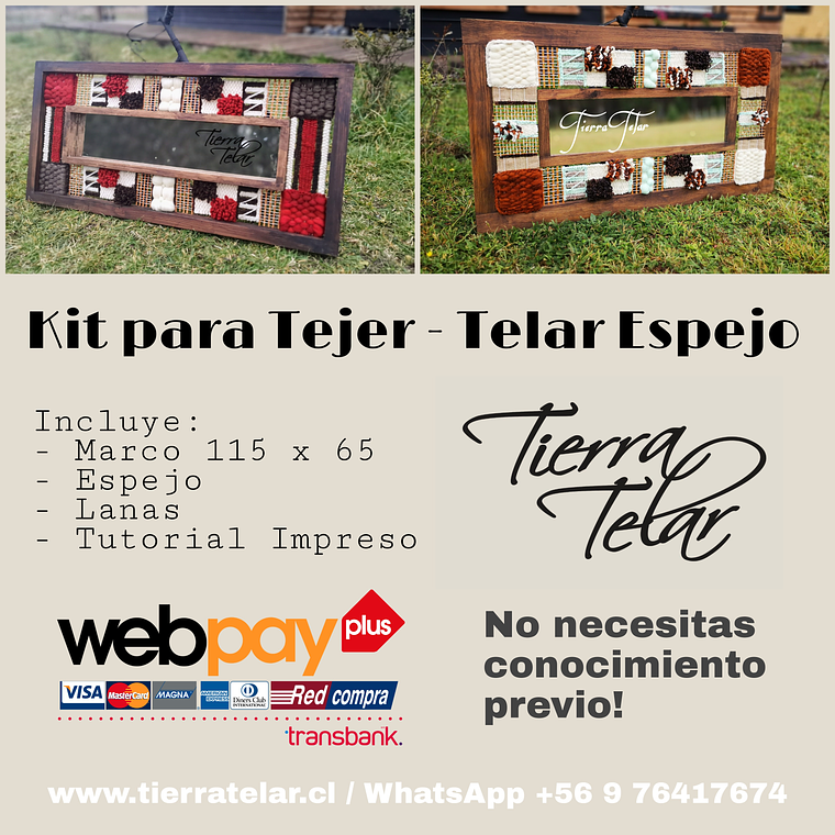 Kit Telar Espejo 115 x 65  4