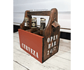 CAJA PORTA CERVEZAS con destapador 