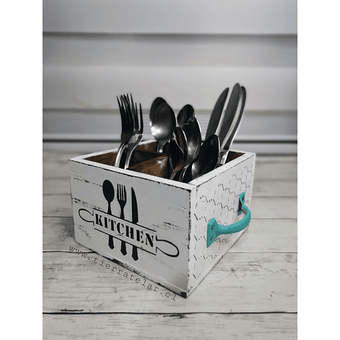 Caja Porta cubiertos 