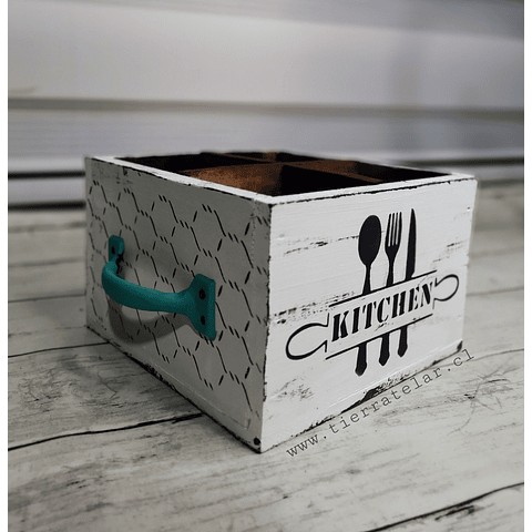 Caja Porta cubiertos 