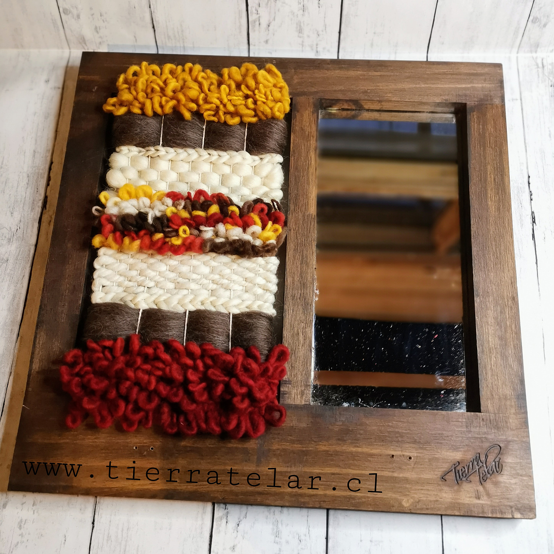 Telar Espejo 40 x 40 1