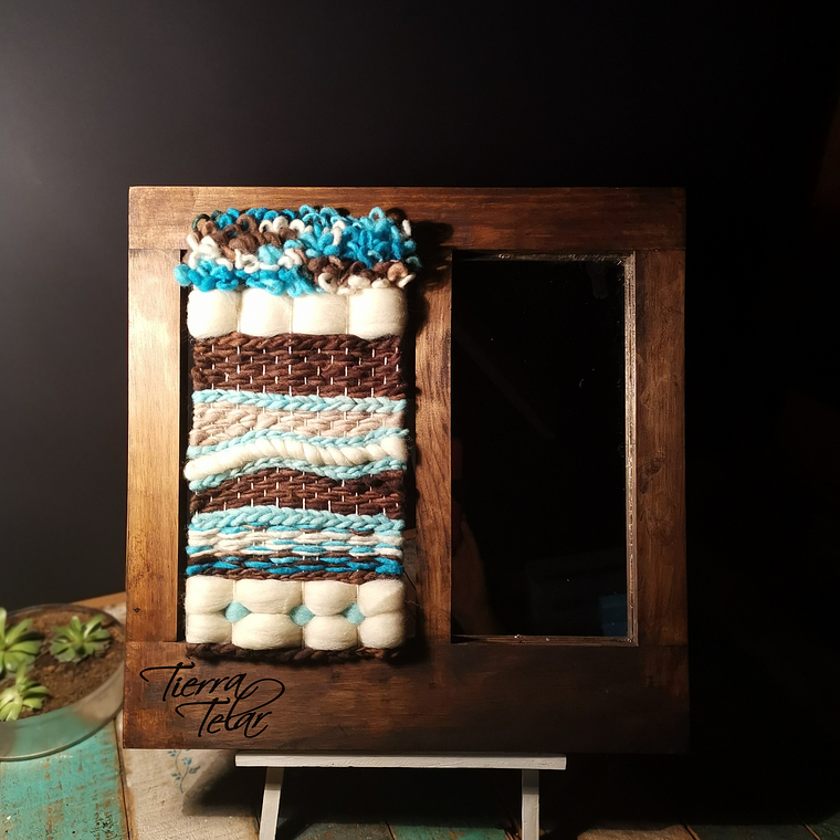 Telar Espejo 40 x 40 1