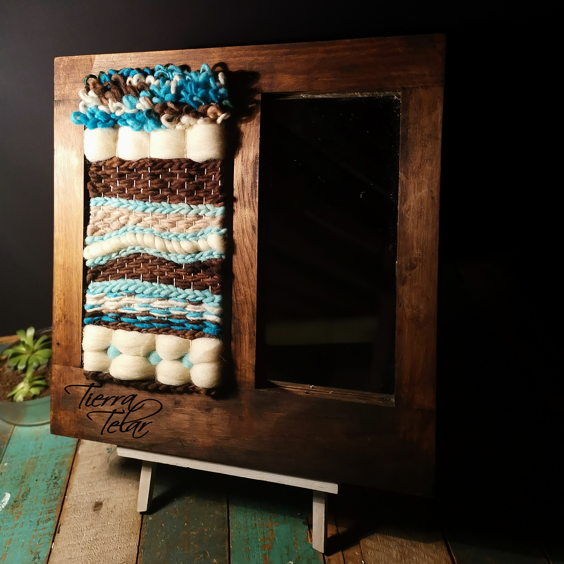 Telar Espejo 40 x 40 2