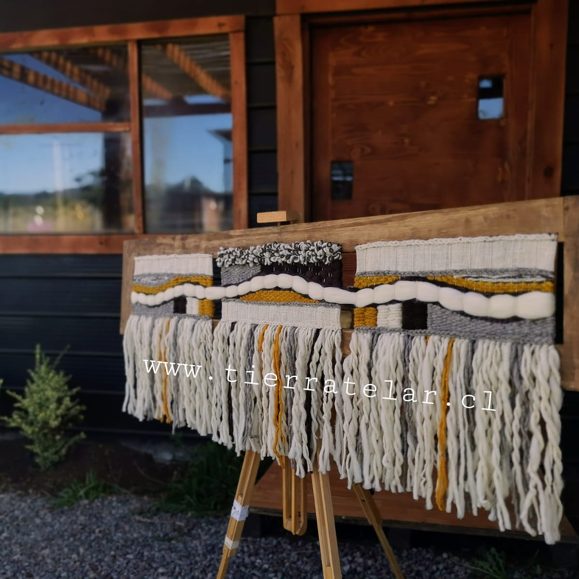 Telar Decorativo Triple  1