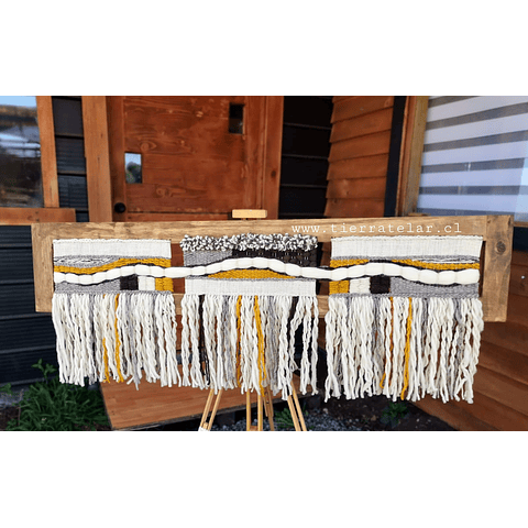 Telar Decorativo Triple 