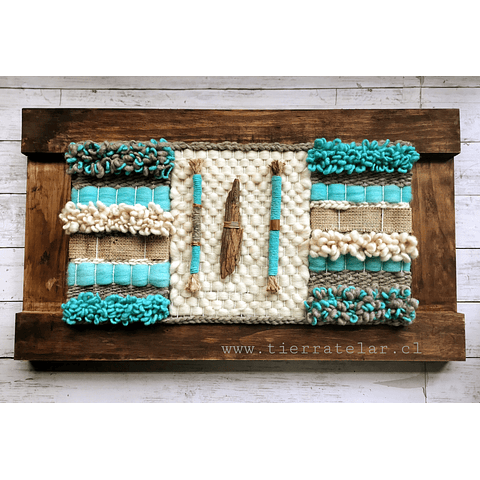 Telar Decorativo 70 x 40 