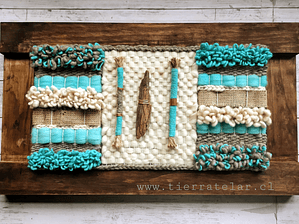 Telar Decorativo 70 x 40 