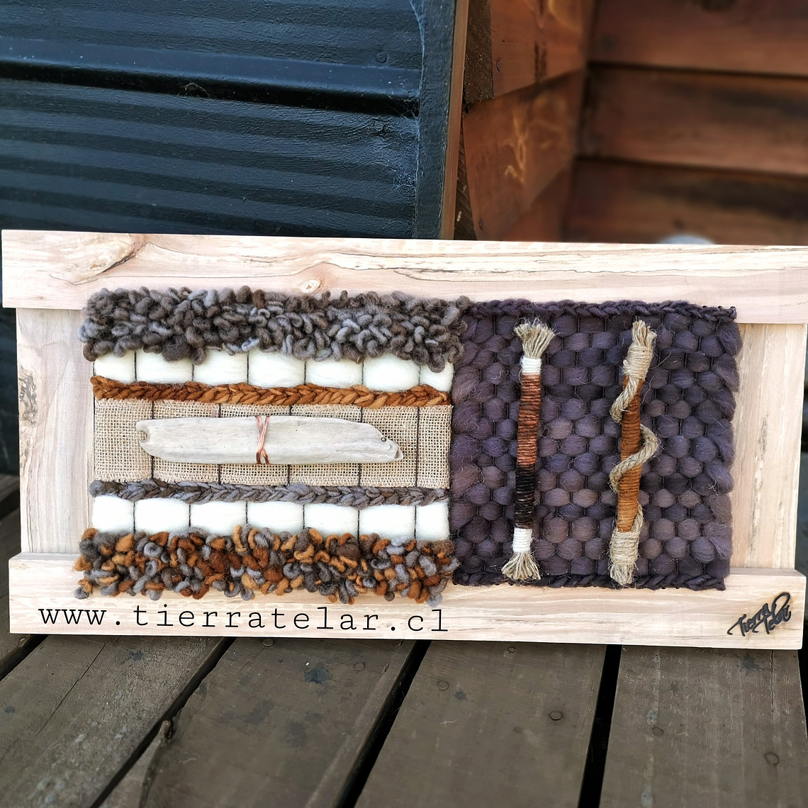 Telar Decorativo embarrilados  1