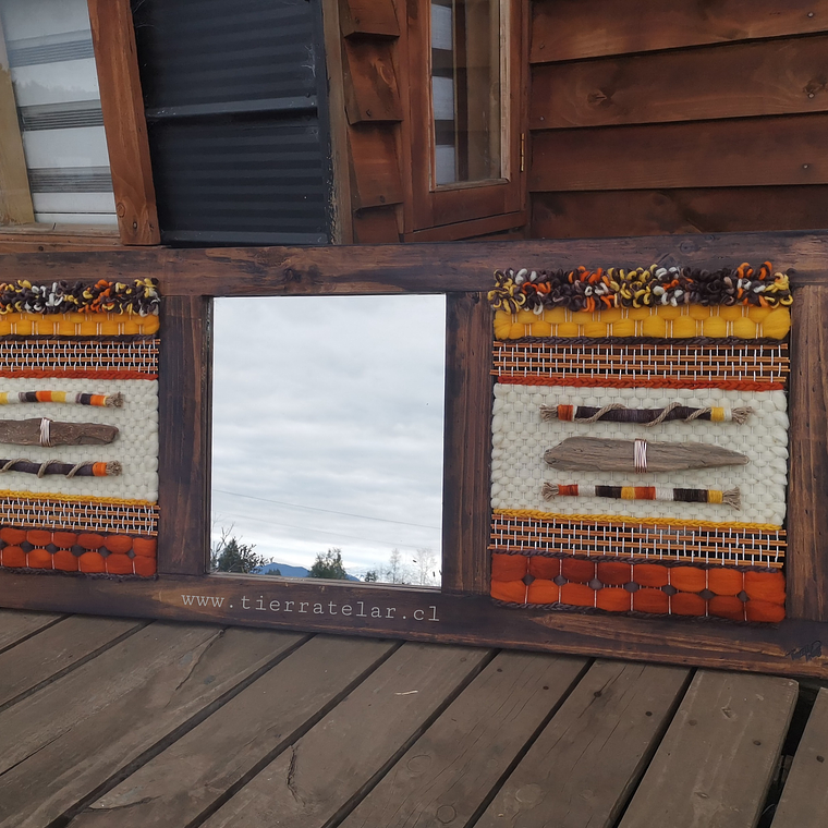 Telar embarrilados con espejo  1