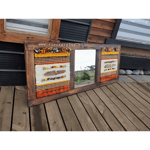 Telar embarrilados con espejo 