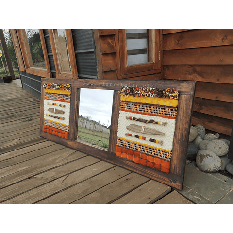 Telar embarrilados con espejo 