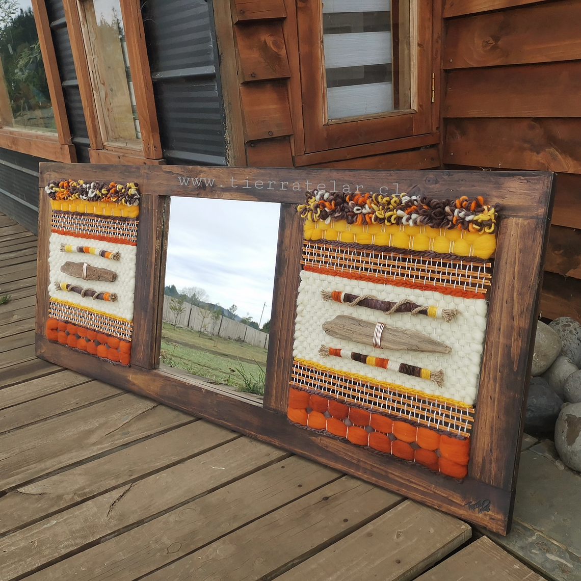 Telar embarrilados con espejo  3