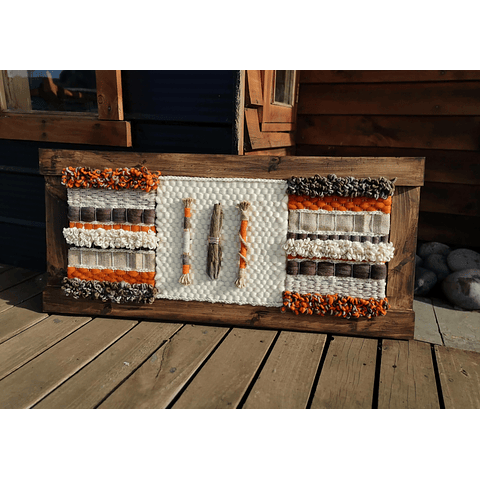 Telar Decorativo embarrilados 