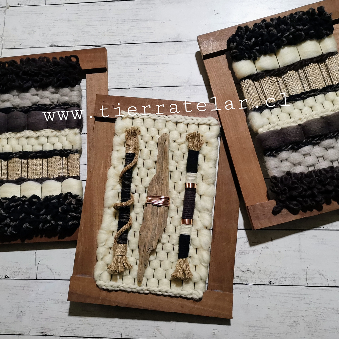 Trio Telares decorativos  3