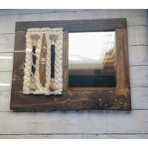 Telar embarrilados con espejo 