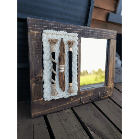 Telar embarrilados con espejo 