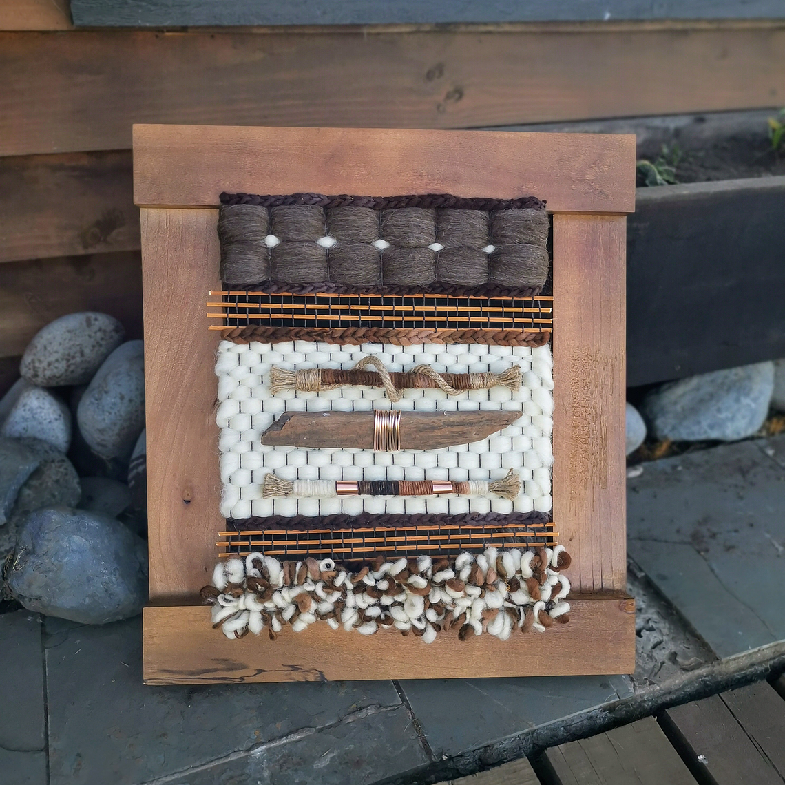 Telar Decorativo embarrilados  2