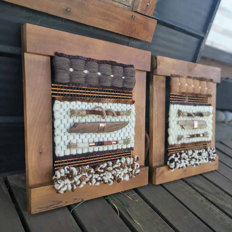 Telar Decorativo embarrilados  3