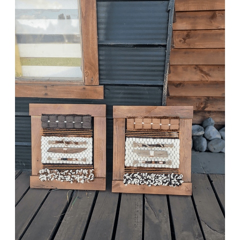 Telar Decorativo embarrilados 