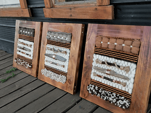 Telar Decorativo embarrilados 