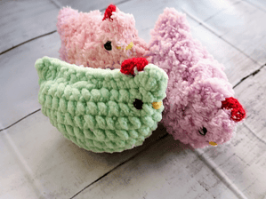 GALLINAS de peluche 