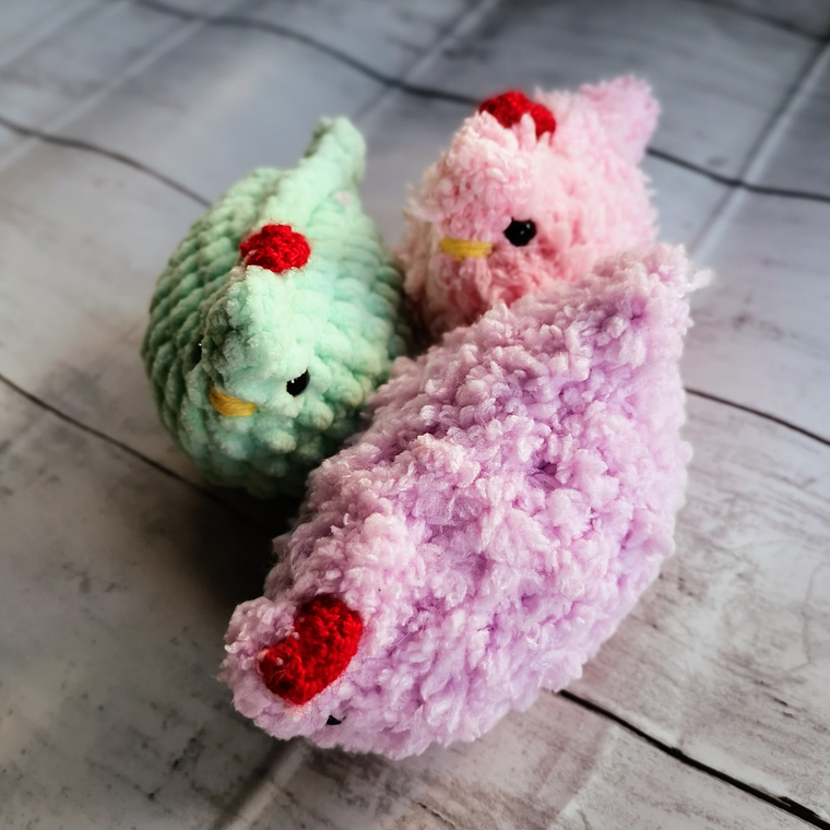 GALLINAS de peluche  2