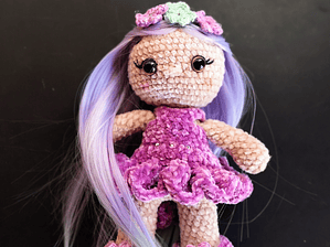 MUÑECA FLORAL coleccionable 