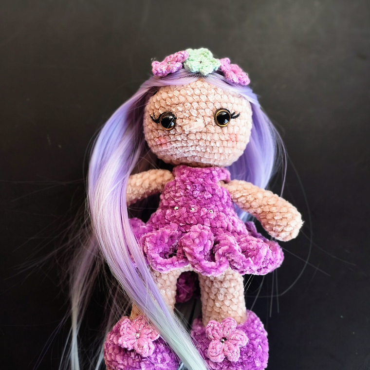 MUÑECA FLORAL coleccionable  1