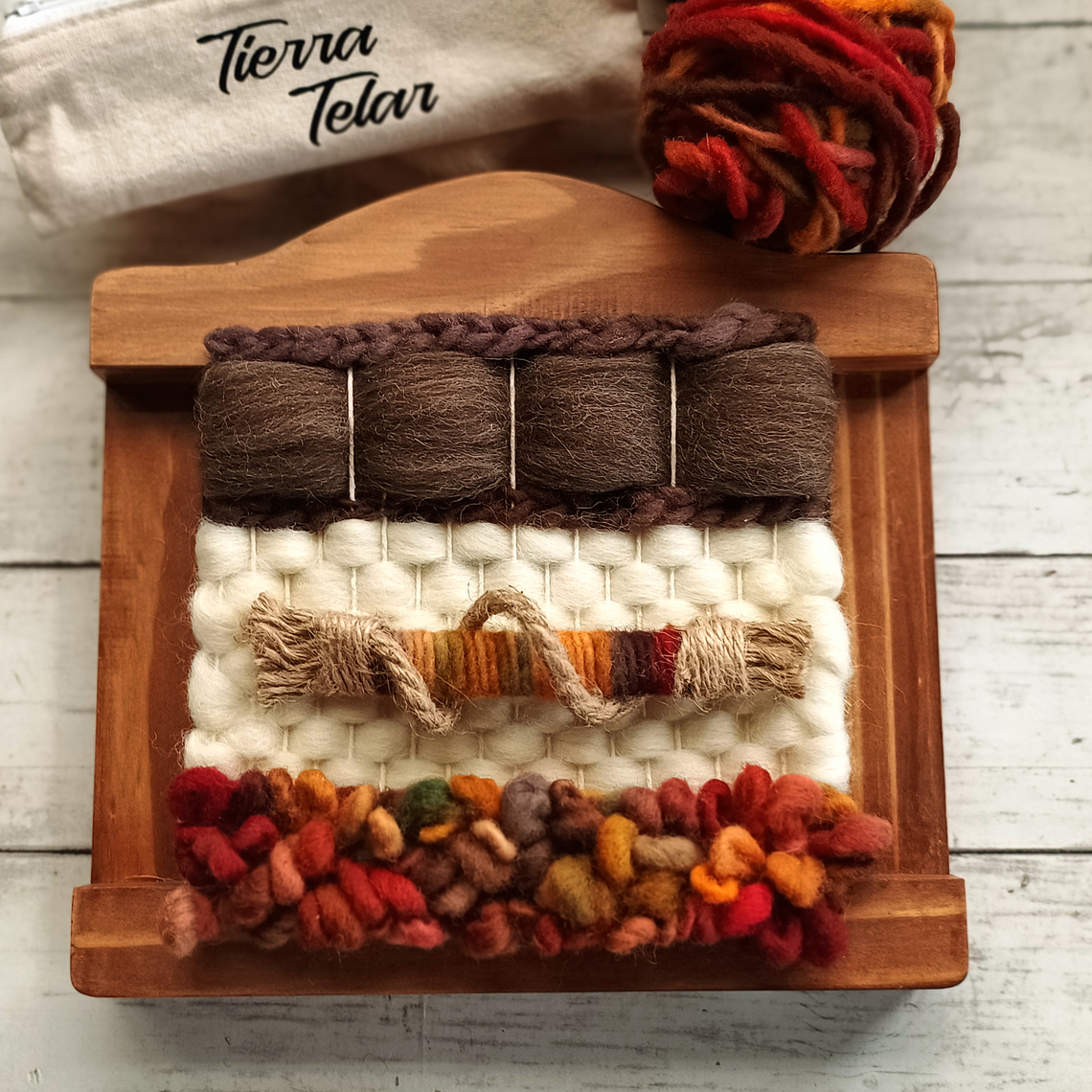 Telar decorativo 26 x 26  1