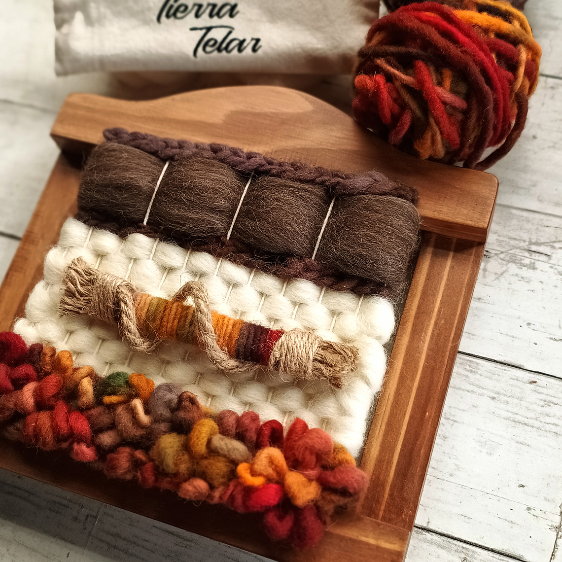 Telar decorativo 26 x 26  2