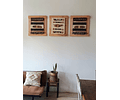 Trio Telares decorativos 