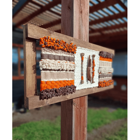 Telar Decorativo embarrilados 