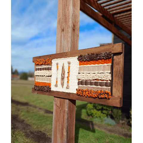 Telar Decorativo embarrilados 