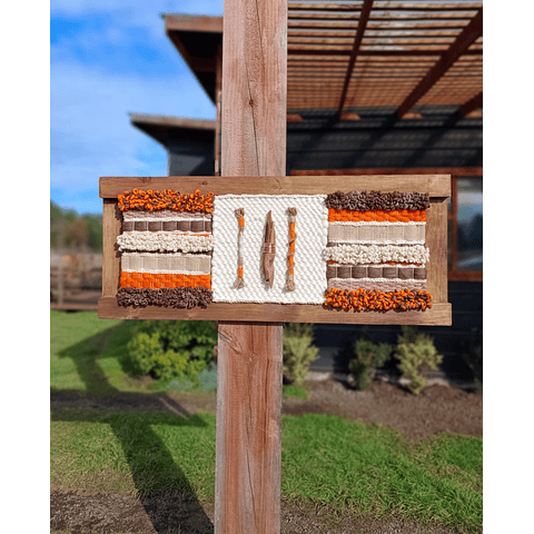 Telar Decorativo embarrilados 