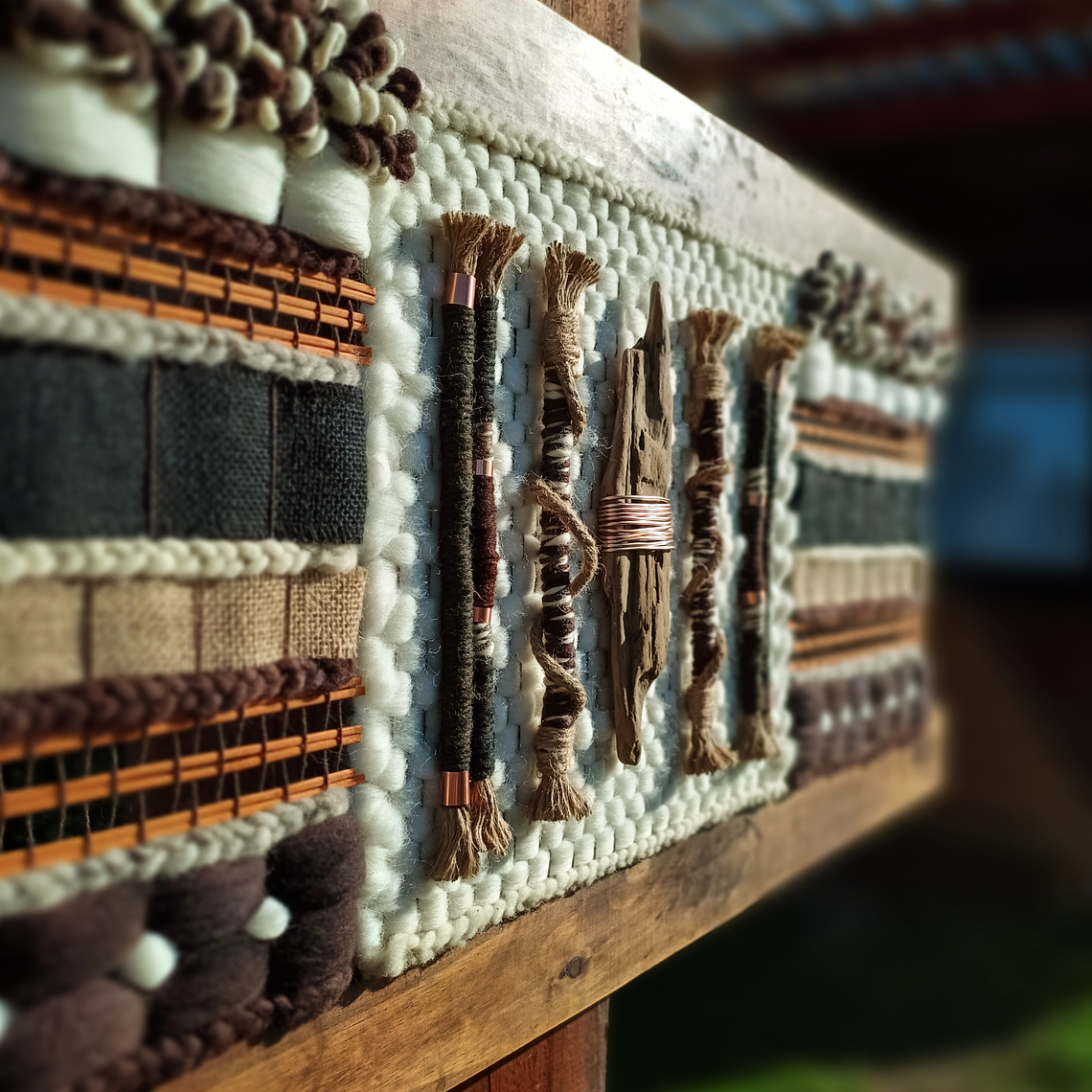 Telar Decorativo embarrilados  3