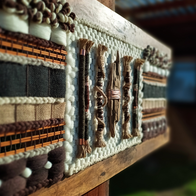 Telar Decorativo embarrilados  3