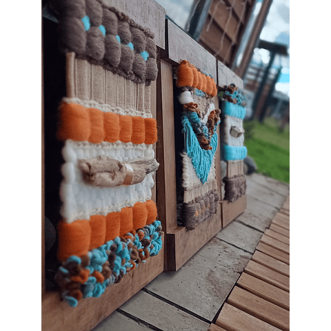 Trio Telares decorativos 