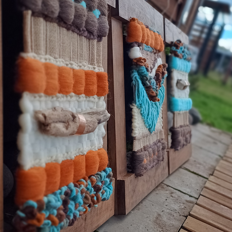 Trio Telares decorativos  1