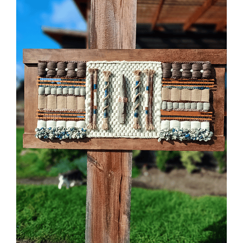 Telar Decorativo embarrilados 