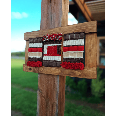 Telar Decorativo Triple