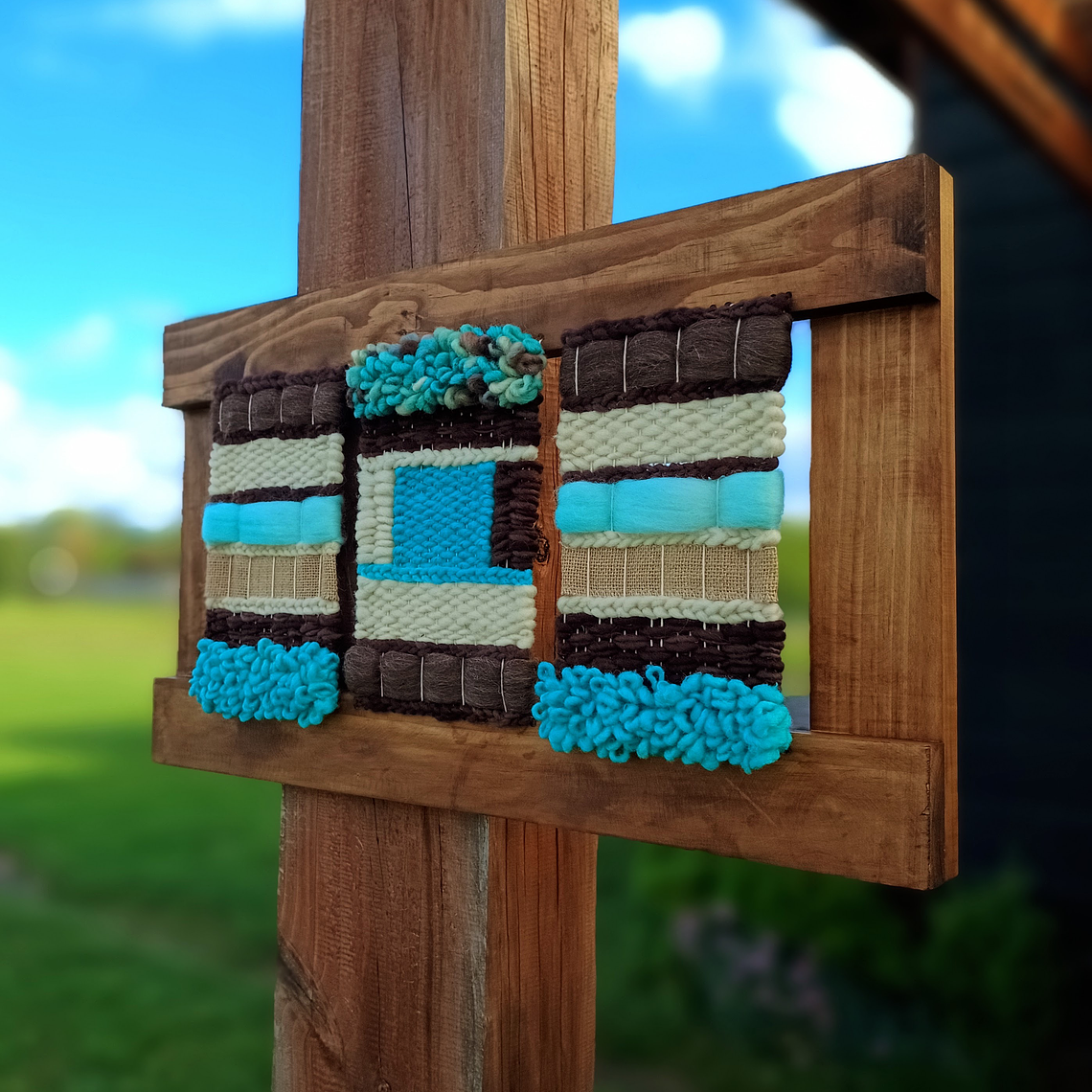 Telar Decorativo Triple 2