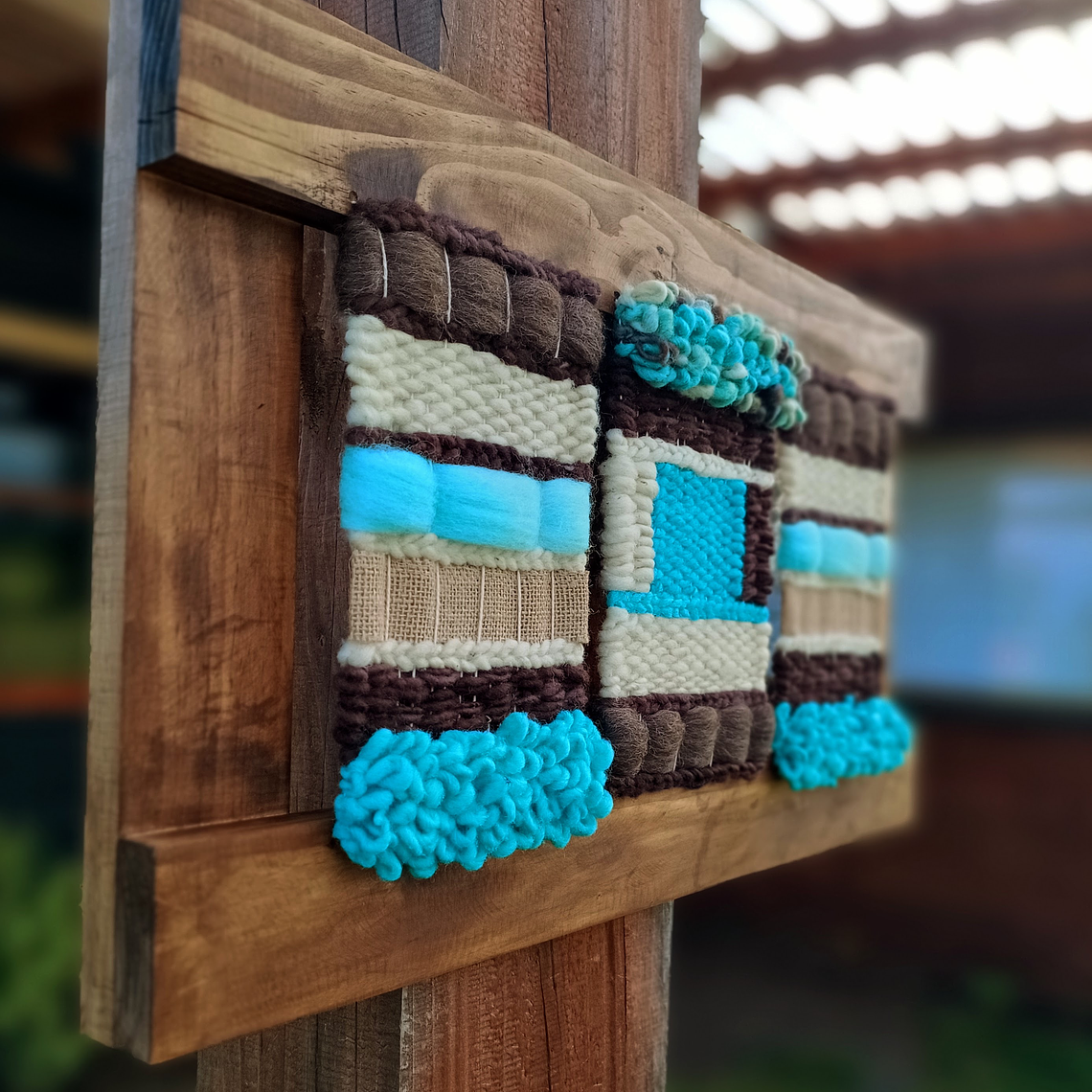 Telar Decorativo Triple 3