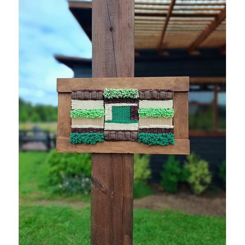 Telar Decorativo Triple