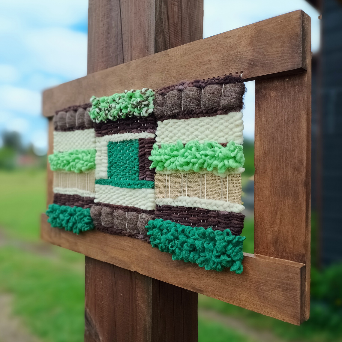 Telar Decorativo Triple 2