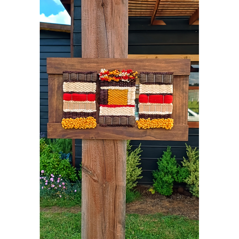 Telar Decorativo Triple 