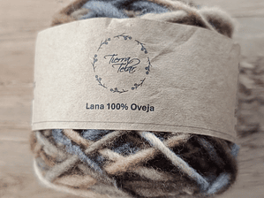Lana de Oveja - Gris matizado 
