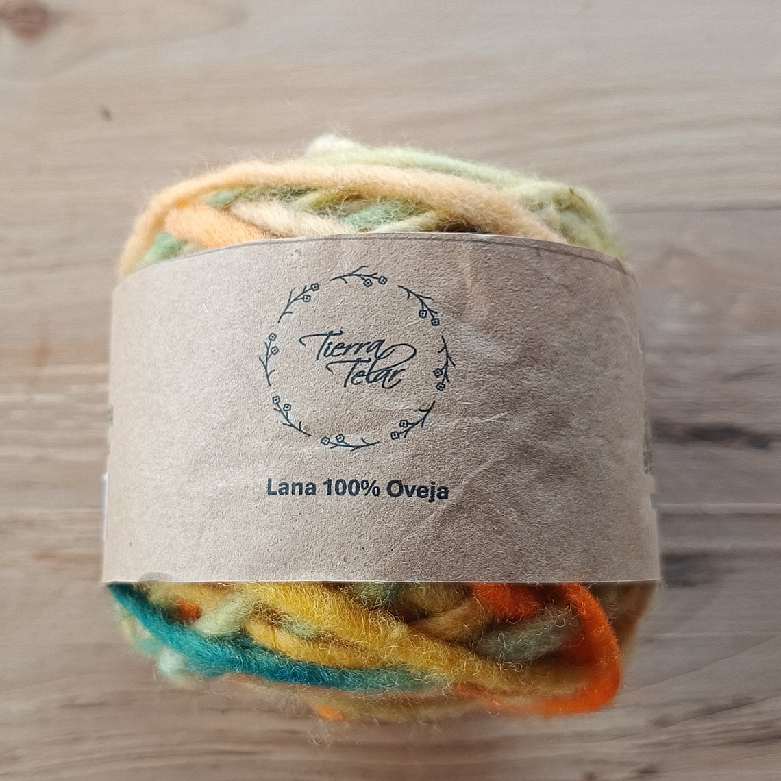 Lana de Oveja - Amarillo matizado  1