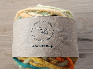 Lana de Oveja - Amarillo matizado 